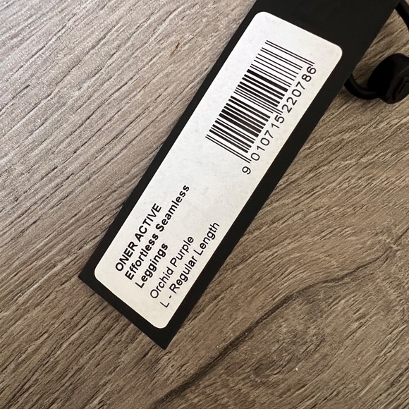 Oner active EFFORTLESS SEAMLESS LEGGINGS - Orchid Purple (size L) - Picture 5 of 8